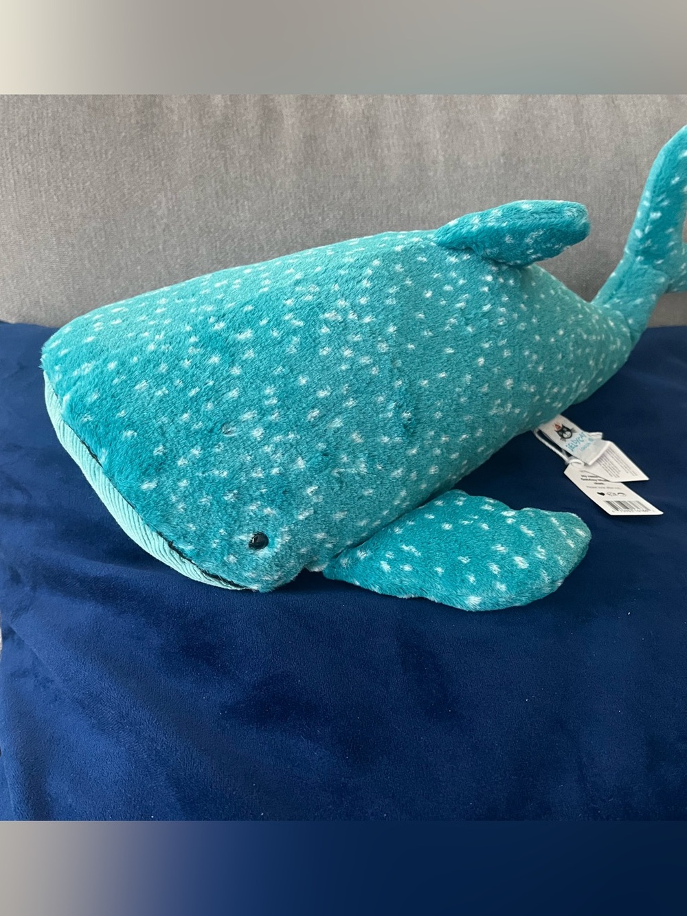 NWT Jellycat Gobrey Whale Shark